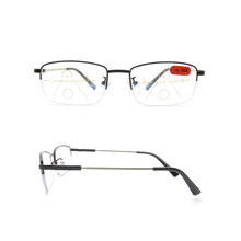 Load image into Gallery viewer, Memory Titanium Anti-blue Light Intelligent Zoom Far And Near Dual-use Reading Glasses

