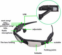 Load image into Gallery viewer, Cycling Glasses With Bluetooth Headset
