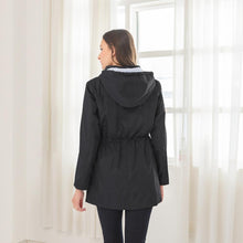Load image into Gallery viewer, Waterproof Lightweight Rain Jacket Active Outdoor Hooded Raincoat for Women
