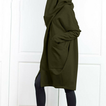 Load image into Gallery viewer, Women Full Zip Warm Pocket Hoodie
