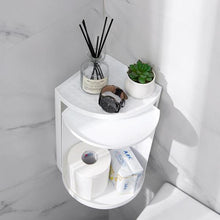 Load image into Gallery viewer, Large-capacity rotating floor-to-ceiling wall corner storage racks💈 for bathroom sink cabinets
