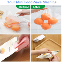 Load image into Gallery viewer, Plastic Bag Mini Heat Sealer Machine for Food Saver Storage Snack Fresh
