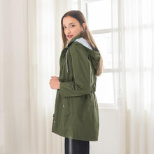 Load image into Gallery viewer, 🔥HOT SALE🔥Waterproof Lightweight Rain Jacket Active Outdoor Hooded Raincoat With Slant Pocket
