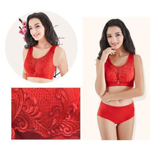 Load image into Gallery viewer, Embroidery Seamless Anti-Sagging Bra - MekMart
