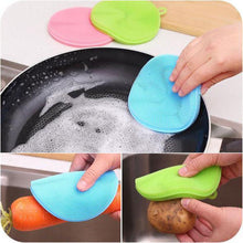 Load image into Gallery viewer, Antibacterial Silicone Dish Sponges Brush for Kitchen
