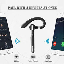 Load image into Gallery viewer, Wireless Bluetooth Earpiece V5.0Hands-Compatible with iPhone and Android
