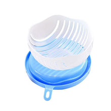 Load image into Gallery viewer, Quick Salad Maker Vegetable and Fruit Cutter Bowl
