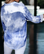 Load image into Gallery viewer, New gradient printing tie-dye shirt
