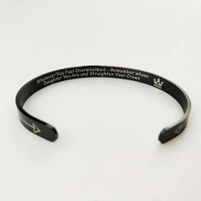 Load image into Gallery viewer, (Buy 2 Get 1 Free)"Remember...You Are and Straighten Your Crown" Adjustable Bracelet
