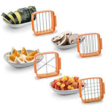 Load image into Gallery viewer, Rapid Fruit Vegetable Kitchen Mandoline Dicer Set with 200ml Container
