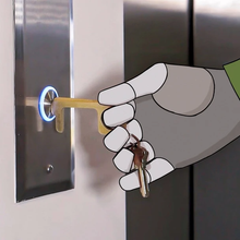 Load image into Gallery viewer, Brass EDC Door Opener &amp; Stylus
