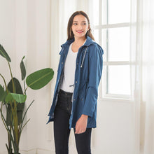 Load image into Gallery viewer, Waterproof Lightweight Rain Jacket Active Outdoor Hooded Raincoat for Women
