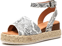 Load image into Gallery viewer, Women Platform Plus Size Sandals
