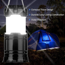 Load image into Gallery viewer, 3-in-1 Camping Lantern，Portable Outdoor LED Flame Lantern Flashlight
