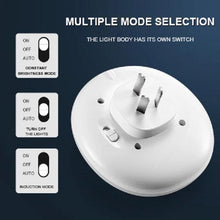 Load image into Gallery viewer, Remote sensing small night lamp Bedside protection sleep plug socket wall lamp energy saving
