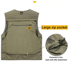 Load image into Gallery viewer, 🔥Factory Outlet 50% Off🔥-Outdoor Lightweight Vest With 16 Pockets-Buy 2 Free Shipping
