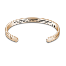 Load image into Gallery viewer, (Buy 2 Get 1 Free)"Remember...You Are and Straighten Your Crown" Adjustable Bracelet
