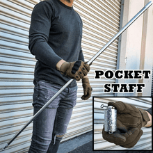 Load image into Gallery viewer, Staff Portable Martial Arts Metal Magic Pocket Bo Staff
