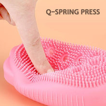 Load image into Gallery viewer, Silicone bathroom massage bath brush
