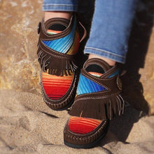 Load image into Gallery viewer, 2020 Newly Tassel Velcro Martin Boots
