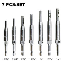 Load image into Gallery viewer, BRAX HARDWARE SELF-CENTERING DRILL BITS
