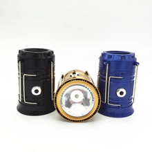 Load image into Gallery viewer, 3-in-1 Camping Lantern，Portable Outdoor LED Flame Lantern Flashlight
