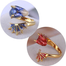 Load image into Gallery viewer, Gold Topaz Dragon Ring【Limited Quantities】
