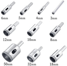 Load image into Gallery viewer, Glass Tile Marble Hole Drilling Bit Set（10PCS）
