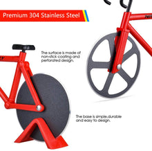 Load image into Gallery viewer, Premium Stainless Bicycle Pizza Cutter
