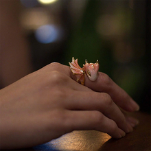 Load image into Gallery viewer, Gold Topaz Dragon Ring【Limited Quantities】
