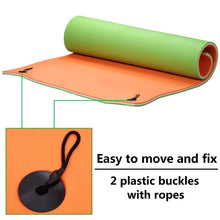 Load image into Gallery viewer, Floating Water Pad Mat,The Three-Layer XPE Foam Is Compounded Roll-Up Floating Island
