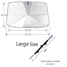 Load image into Gallery viewer, Summer Promotion-Car Retractable Windshield Cover
