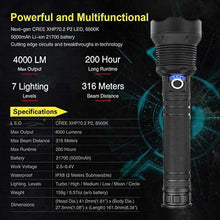 Load image into Gallery viewer, Navy Dedicated Flashlight High Lumens Super Bright Waterproof(Limited Stock)
