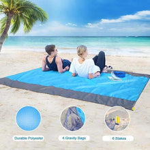 Load image into Gallery viewer, Sand Free Beach Mat
