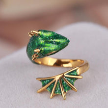 Load image into Gallery viewer, Gold Topaz Dragon Ring【Limited Quantities】
