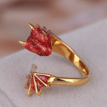 Load image into Gallery viewer, Gold Topaz Dragon Ring【Limited Quantities】
