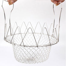 Load image into Gallery viewer, Magical Foldable Stainless Steel Kitchen Basket
