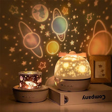 Load image into Gallery viewer, 360 star rotating light projector
