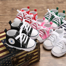 Load image into Gallery viewer, New Canvas Baby Sports Sneakers Baby Boys Girls Soft Sole Anti-slip
