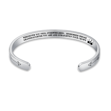 Load image into Gallery viewer, (Buy 2 Get 1 Free)"Remember...You Are and Straighten Your Crown" Adjustable Bracelet
