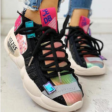 Load image into Gallery viewer, Knitted Breathable Lace-Up Casual Sneakers (True to size,if between please size up)
