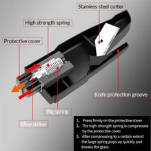 Load image into Gallery viewer, Multi-Function Mini Car Emergency Tool
