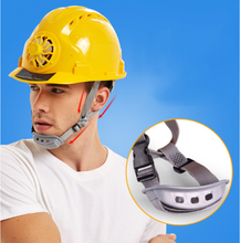 Load image into Gallery viewer, Solar-Powered Fan Cooling Safety Helmet
