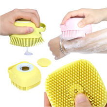 Load image into Gallery viewer, Silicone massage brush for bathroom
