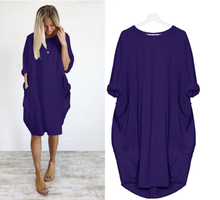 Load image into Gallery viewer, BUY 2 GET 3 (🔥UP To 50% OFF)Women Casual Loose Dress with Pocket
