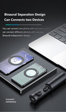 Load image into Gallery viewer, 8D HIFI Sport Bluetooth 5.0 Wireless Binaural Earbuds
