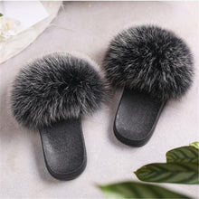 Load image into Gallery viewer, (BUY 2 FREE SHIPPING&amp;GET 10%OFF) Faux Fur Luxury Slides Slippers
