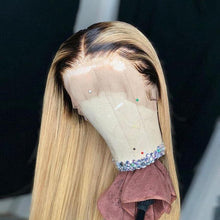 Load image into Gallery viewer, Brazilian Lace Front Wig 4 * 4 Straight Lace Closure Wig Human Hair Wigs

