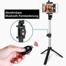Load image into Gallery viewer, 3 in 1 drahtloser Bluetooth-Selfie-Stick
