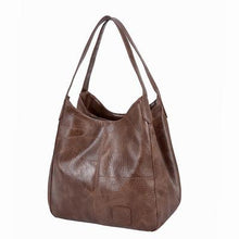Load image into Gallery viewer, Women's Multifunction Leather Shoulder Bag/Big Volume Crossbody Handbag
